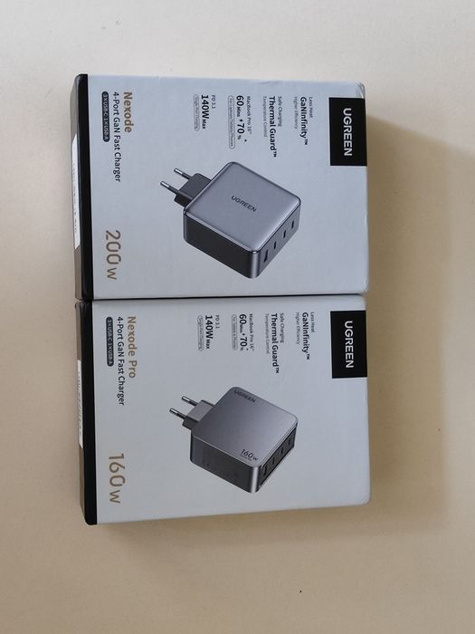 Ugreen 100W gan зарядка телефон айфон зарядне в прикурювач 130W югрін