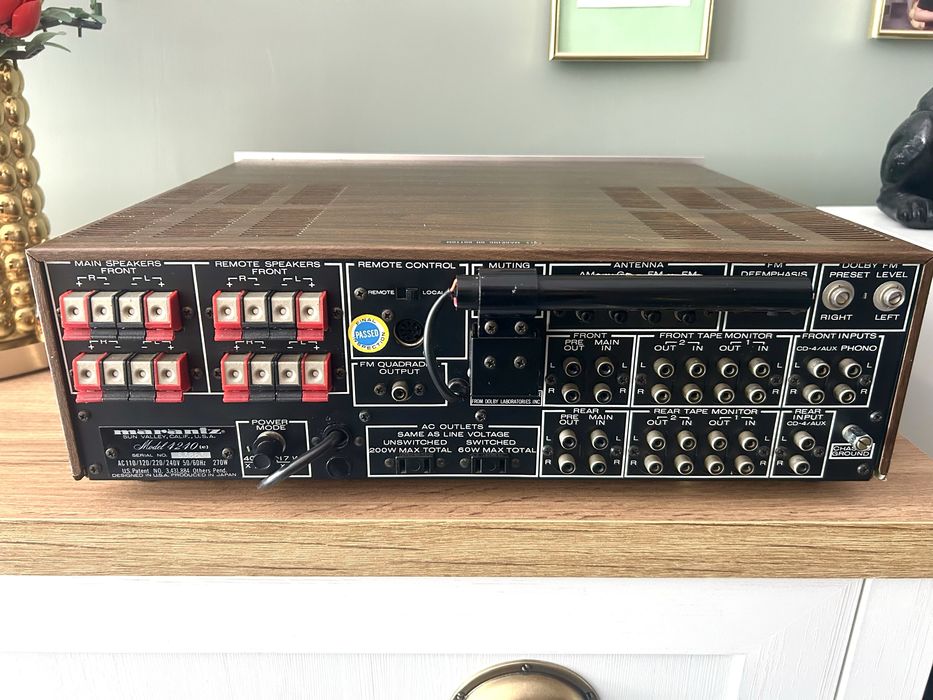 Legendarny Marantz 4240 Ampliutner Stereo+2 Quadradial 4*TOP*Serwis!