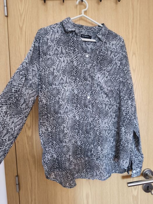 Camisa serpente clássica larga