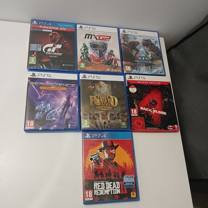 Jogos playstation 5 e ps4