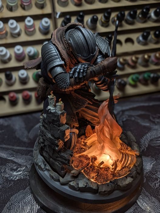 Kolekcjonerska Figurka Vyke - Elden Ring | Diorama z Podświetleniem LED (Limitowana Edycja)