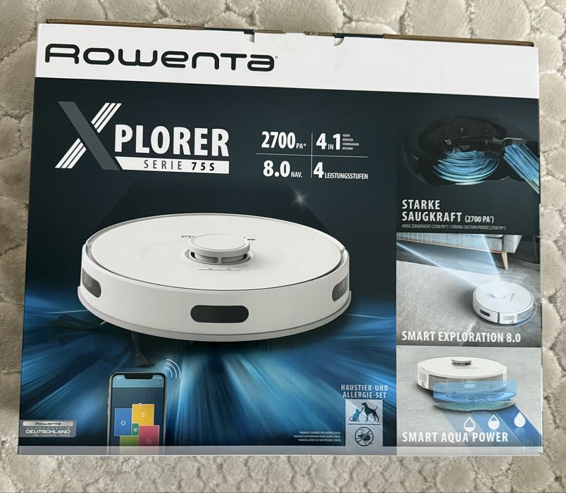 Продам робот пылесос Rowenta