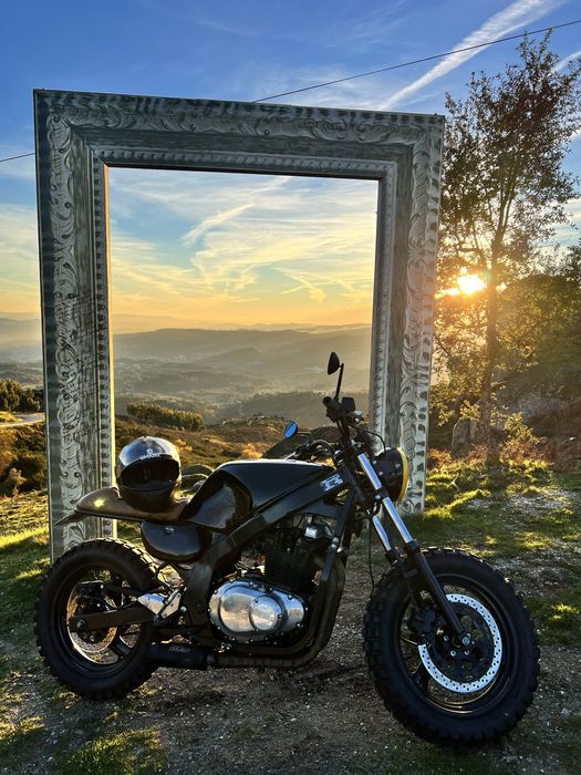 Suzuki GS500e - cafe racer