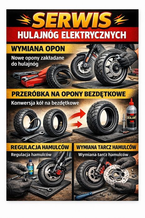 Serwis hulajnogi elektryczne