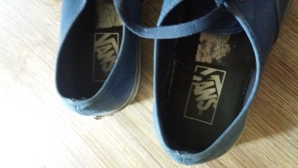 Trampki niebieskie Vans 39