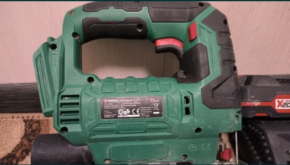 Лобзик аккумуляторный Parkside PSTDA 20-Li B3 (с одним 1 АКБ и ЗУ)
