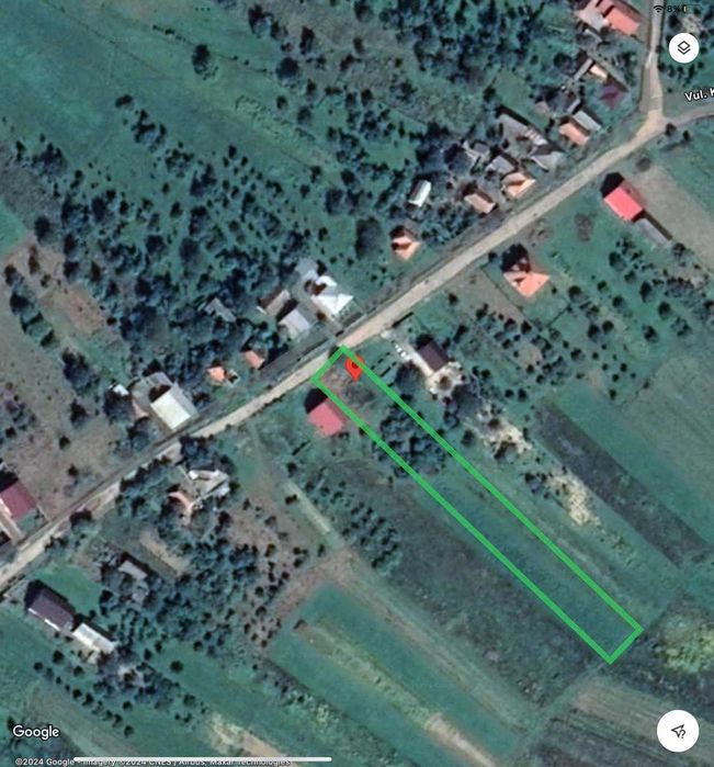 Земельна ділянка під забудову, 25 сот в с.Негрово, Мукачівський район.