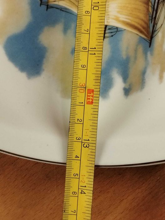 Travessa Porcelana Cenário Naval / Marítimo