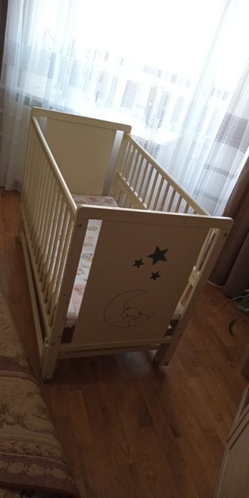 Ліжечко дитяче з матрацом