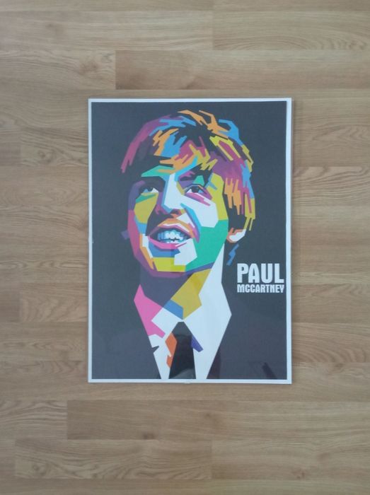 dwustronny plakat the beatles (mam 2 sztuki)