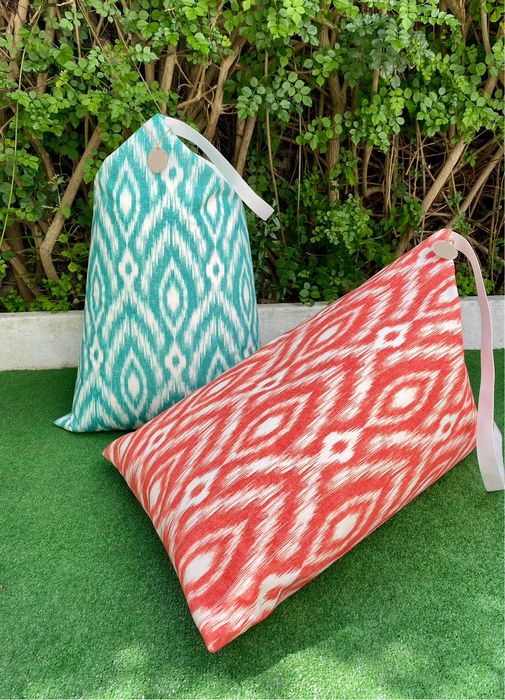 Almofada / Puff de Praia, Piscina, Campo, Casa… - ENTREGA IMEDIATA