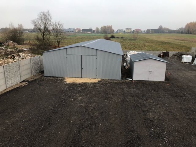 Hala stalowa MAGAZYN stalowy garaż blaszany WIATA blaszak HALE /POLSKA