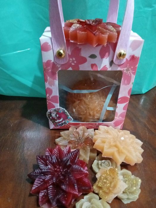 Velas decorativas.Artesanal.