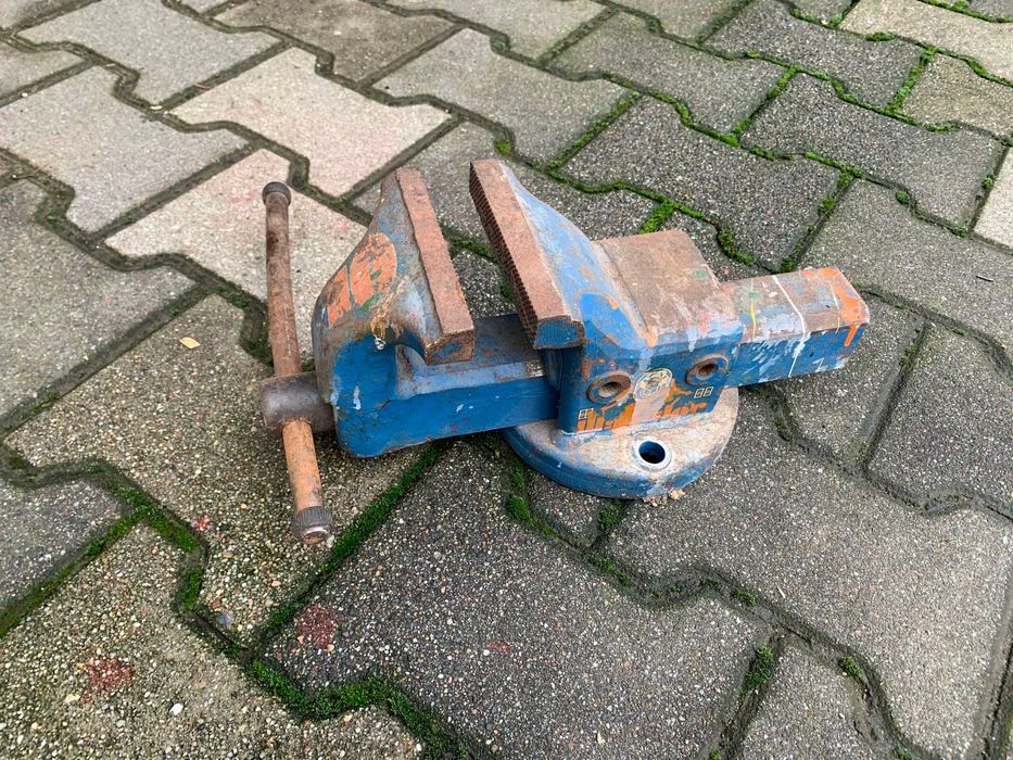 Imadło Matador z kutej stali stan BDB 120 mm