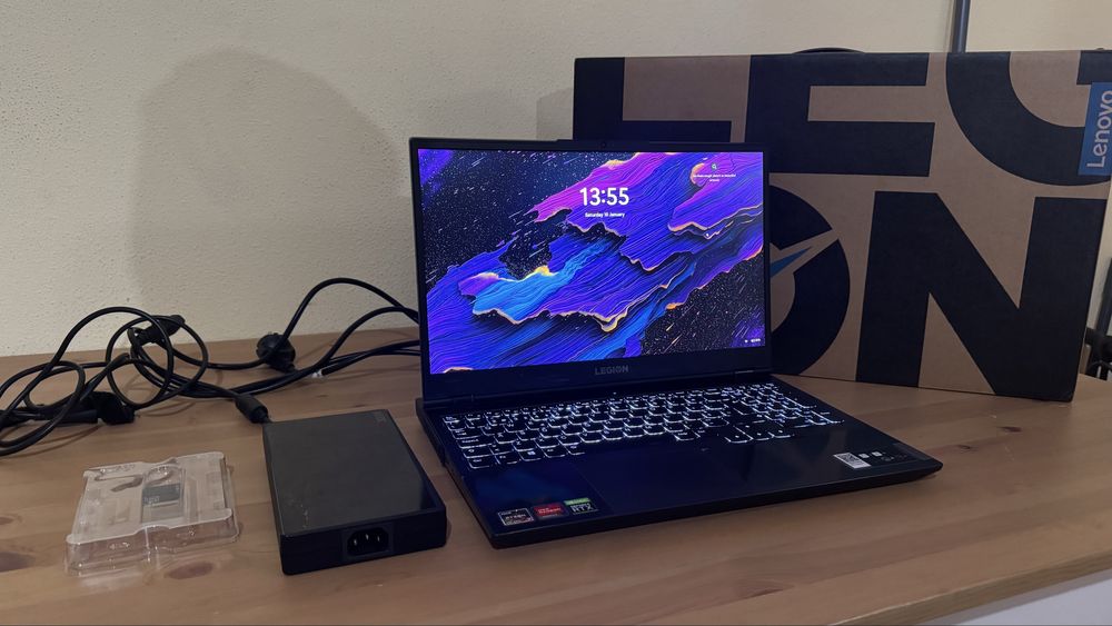 Lenovo Legion 5 – Ryzen 7 + RTX 3060 + 16 RAM + SSD M.2 – COMO NOVO