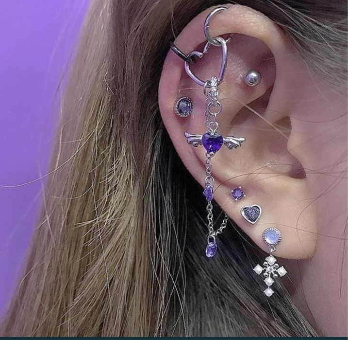 Пирсинг лица и тела