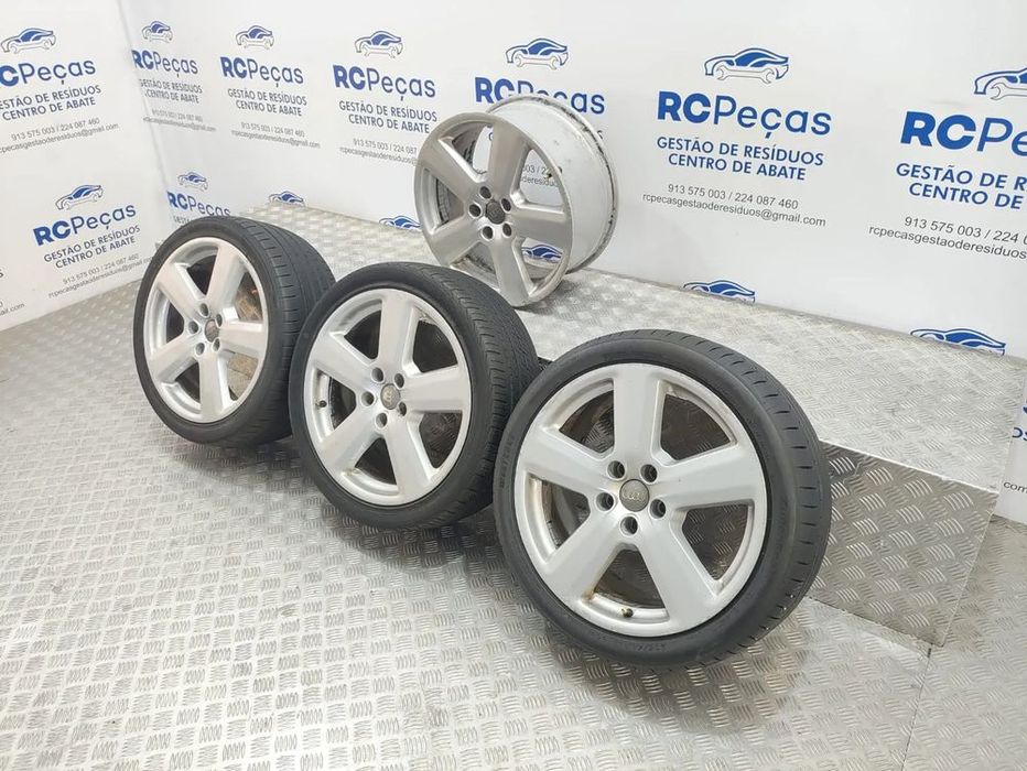 Conjunto Jantes Ronal 18 Originais Audi A4 B8 S-Line S Line 8J ET43