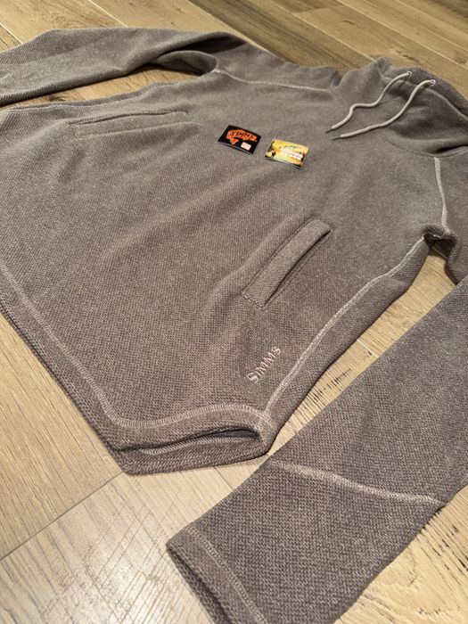 Жіноча флісова кофта Simms Rivershed Sweater (Dolomite Heather) (S)