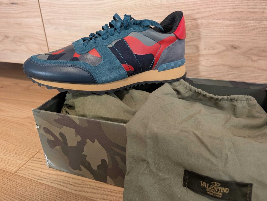 Valentino Garavani Rockrunner Camouflage rozm. 43. Nowe