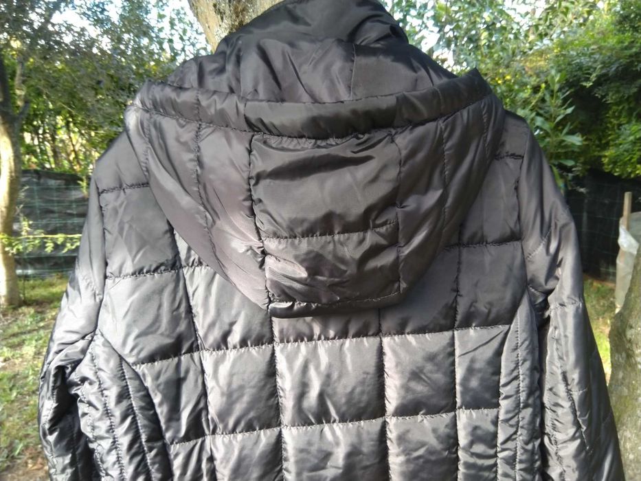 Casaco acolchoado, preto, L/40