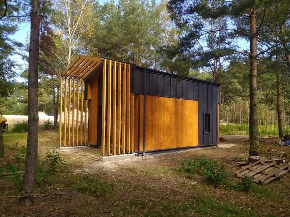 Domek ogrodowy, Wiata płyta warstwowa, Pawilon, Letniskowe, Całoroczne