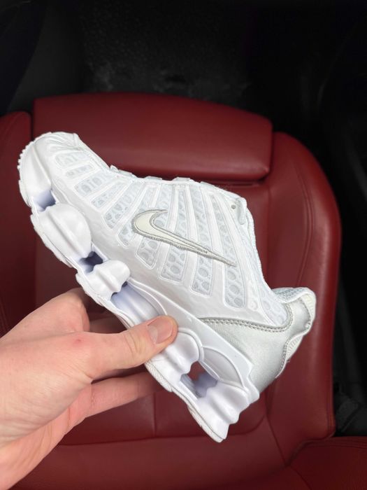 (ОПЛАТА ПІСЛЯ ОГЛЯДУ)Nike Shox TL White Найк Шокс ТЛ Білі