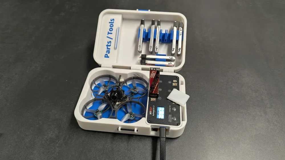 Кейс для дрона Meteor 75 65 Pro та зарядки, та інших дронів BetaFPV air 65 75, mobula 6, HDZero M8