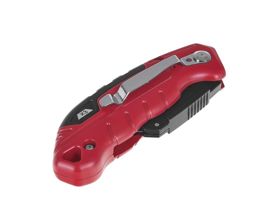 Nożyk składany FASTFOLD z ostrzem trapezowym + ostrza SK2H nóż