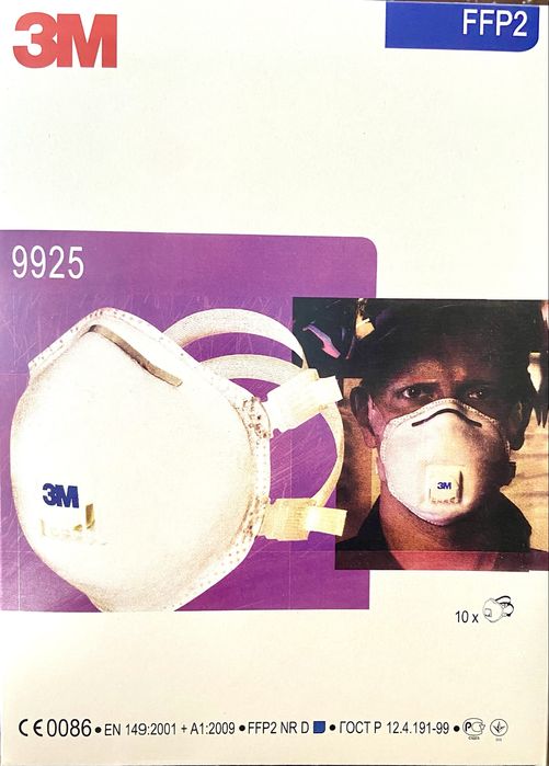 Респиратор с клапаном 3M9322+;3M9332+;3M9925;3M9926;M1200VWC