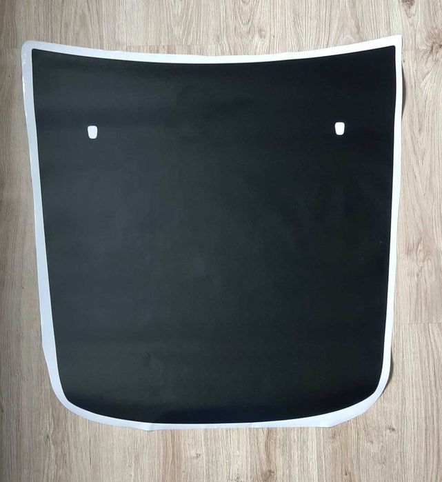 Наклейка наліпка на капот Jeep Compass Renegade Cherokee рест дорест чорна