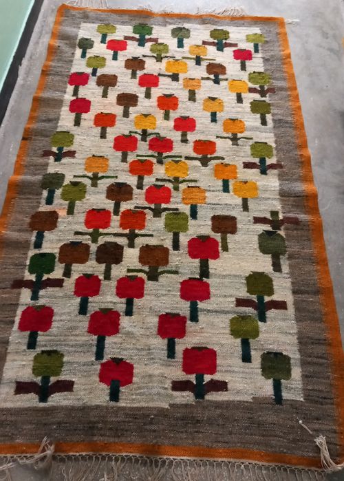 Kilim kilimek cepelia  prl lata 60 duży