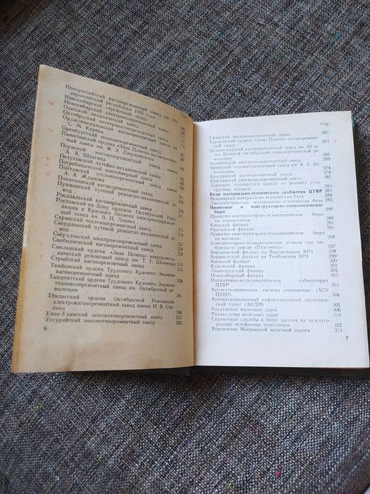 Телефонный справочник ЦТВР МПС