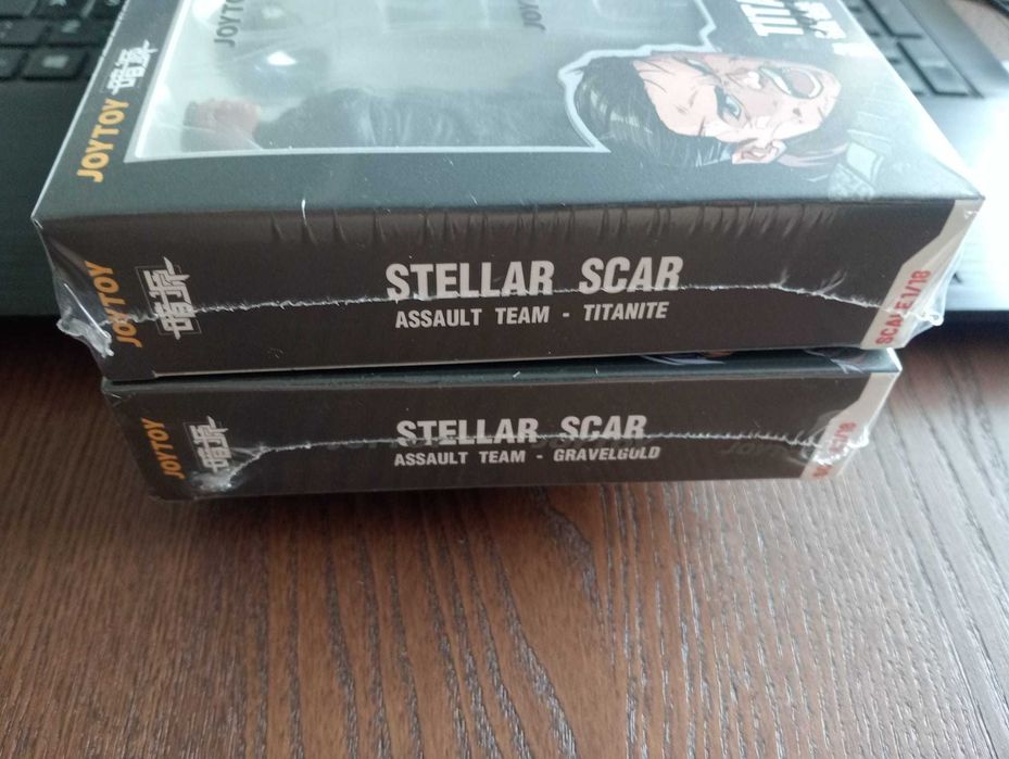 JoyToy StellarScar Assault Team - Titanite & Gravelgold (Selados/Novos)