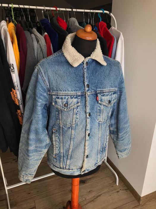 Kurtka jeansowa sherpa Levi's rozm. M