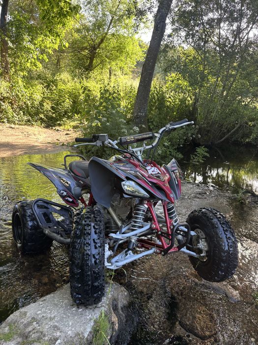 Moto 4 matriculada yfm 250 raptor