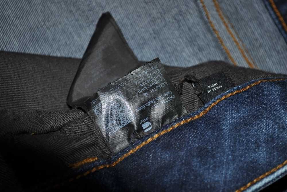 G-STAR L 96cm 36/34 męskie spodnie jeansowe slim stretch s3v