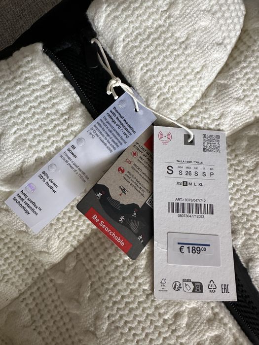 Пуховик лижний Zara Ski