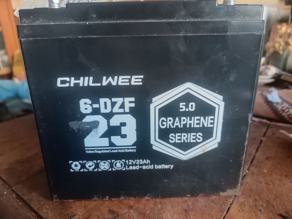 Акумулятор тяговий CHILWEE 6DZF-23. Графеновий. В наявності 3 шт.