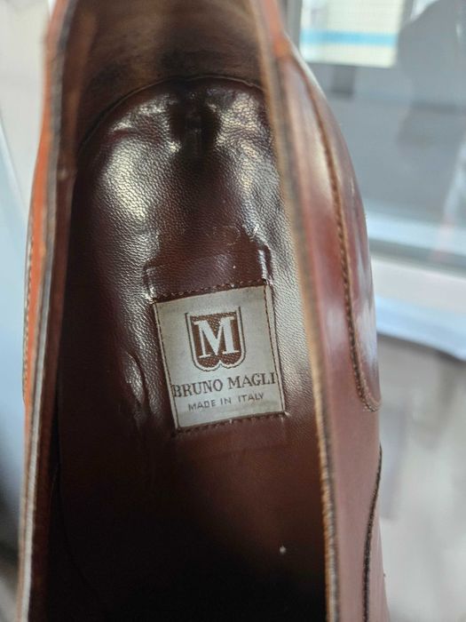 Sapatos de homem  Bruno Magli # 42 de pele