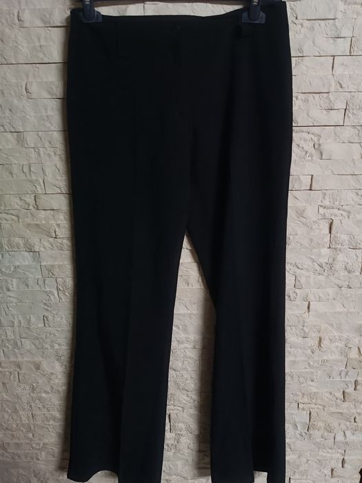 Czarne damskie spodnie stan jak na zdj rozm 40