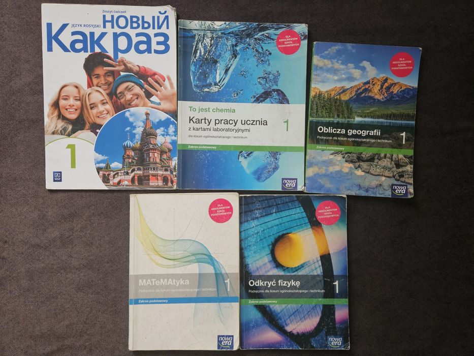Książki technik logistyk klasa 1 i 2