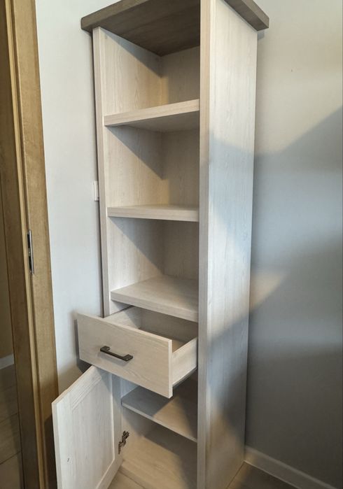 Regał stojący biały - Black Red White