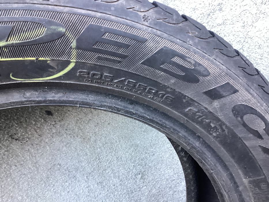 DĘBICA 205/55r16 2szt opony zima zimowe  5.6mm 2021r