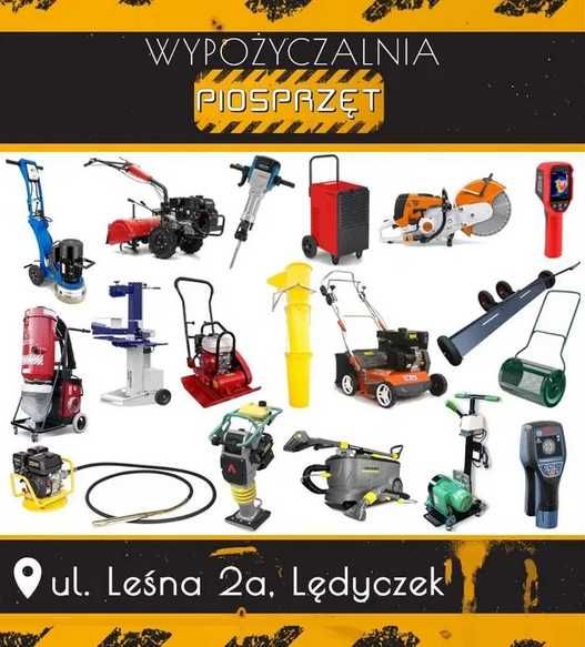 Wypożyczalnia wynajem sprzętu budowlanego elektronarzędzi ogrodniczego