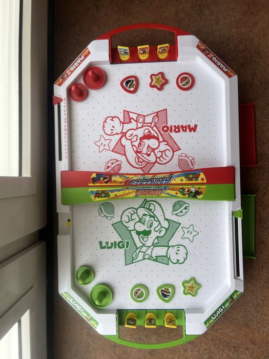 Gra Super Mario AirHockej(cymbergaj)