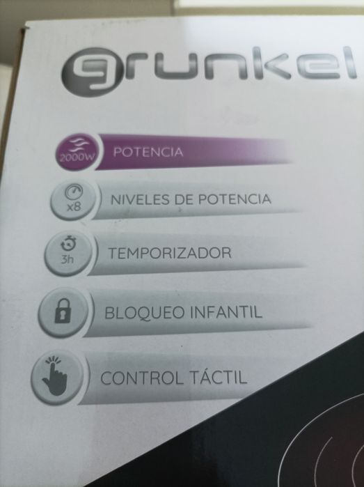 Fogão elétrico novo