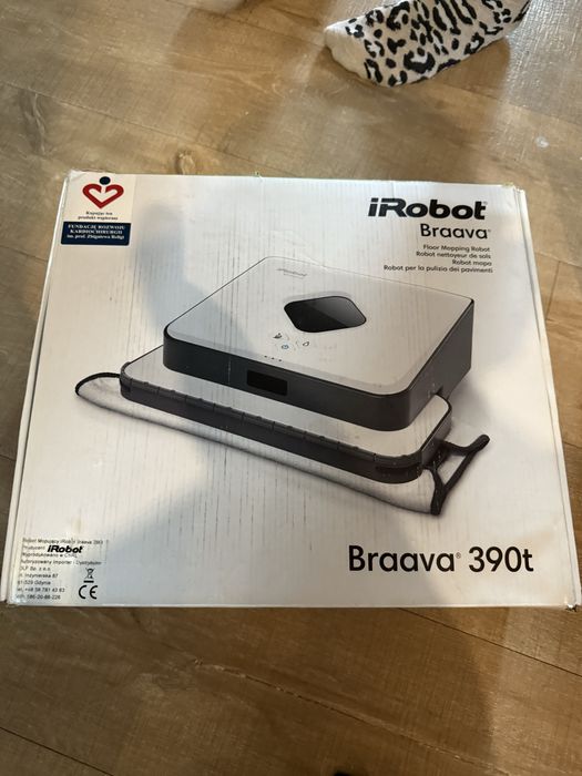 IRobot Braava t390 robot sprzatający mopujący , stan bardzo dobry +