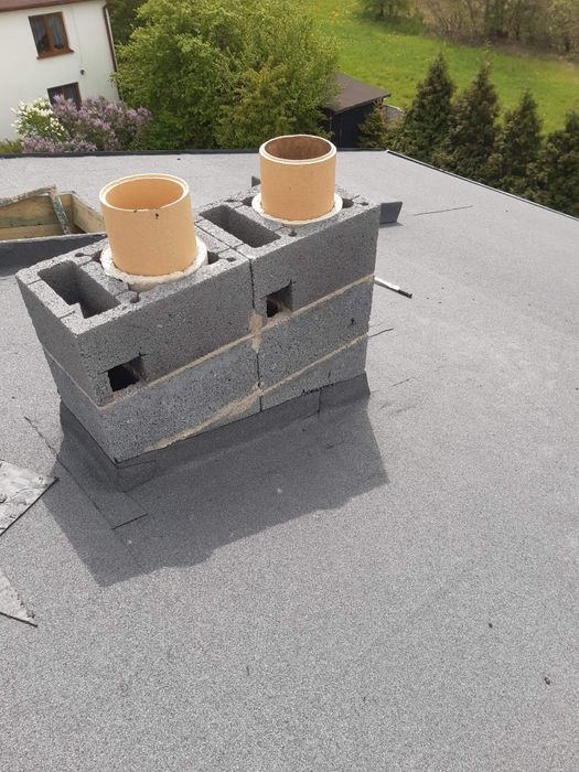 Usługi dekarskie! Kładzenie papy, obróbka blacharska, naprawa dachów!