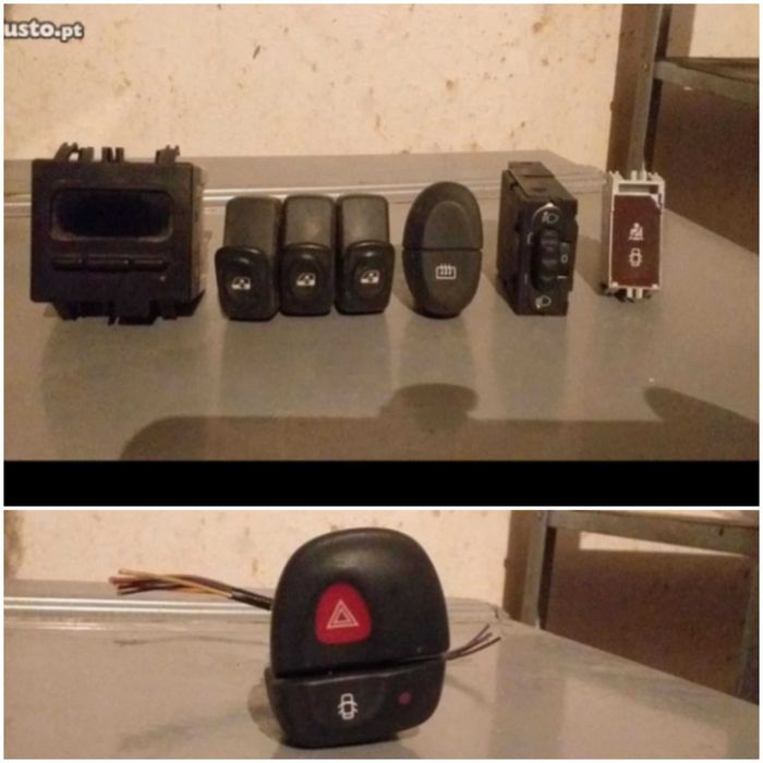 Interruptor de vidro rensult megane ano 1996