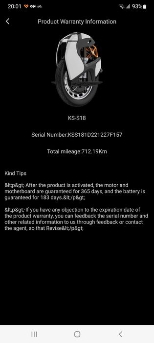 Monocykl elektryczny Kingsong S18